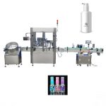Комплетна машина за полнење парфеми од не'рѓосувачки челик со контролор PLC 10-35 шишиња / мин