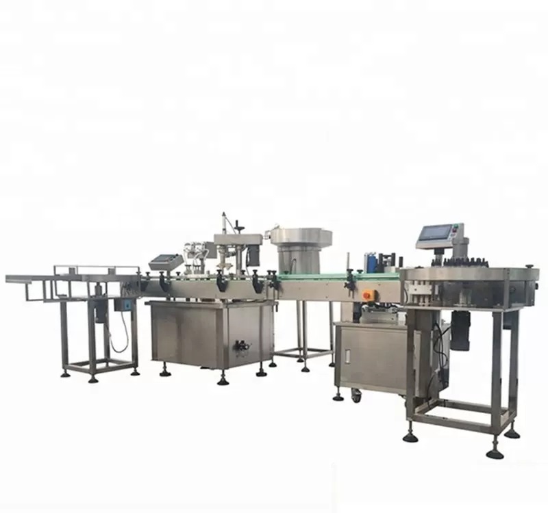 Автоматско полнење и машина за ширење шишиња со голем капацитет