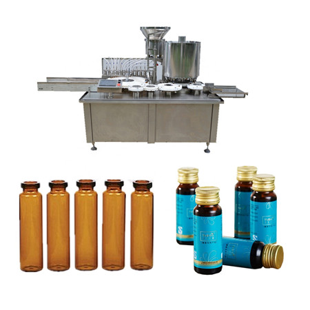 Фармацевтски стаклени шишиња ампула за полнење и запечатување машина за полнење и запечатување машина за полнење шишенце и машина за запечатување