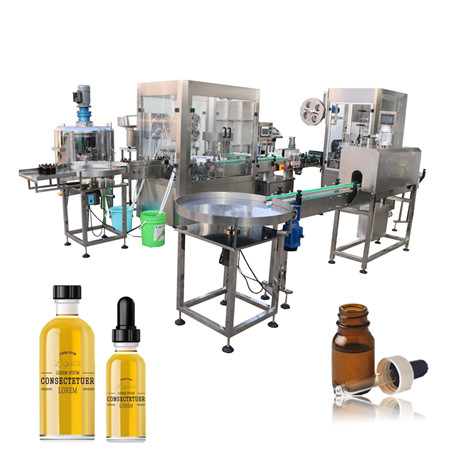 30 ml машина за полнење шише со есенцијално масло со есенцијално масло со резервоар за мешање
