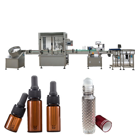 YB-YX2 15ml CBD e-Liquid Tinctures dropper bottle filling machine 10ml 30ml boston bottle filling capping machine