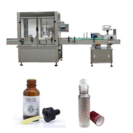 0,5-10 ml Мала микро-течна машина за полнење со висока прецизност, парфем есенцијално масло за полнење со парфеми