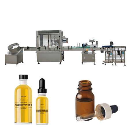 Автоматско полнење и заптивка за дози на цевка за козметички течност и есенцијално масло со сечење и печат на датум