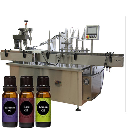 Комплетно автоматско стакло за полнење на парфеми 10ml 15ml 15ml 20ml 30ml машина за полнење шише со спреј