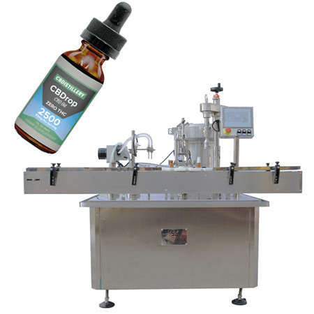 Автоматска машина за шише за полнење шише со есенцијално масло 30 ml и е-цигара