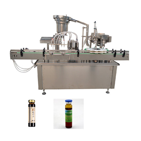 Топ на маса 5-3000мл машина за полнење шише со есенцијално масло со 2 млазници